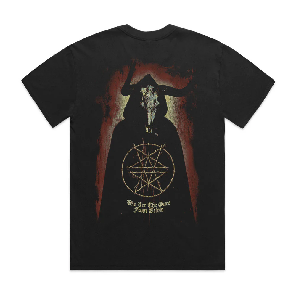 From Below Faded Black T-Shirt - Image 2