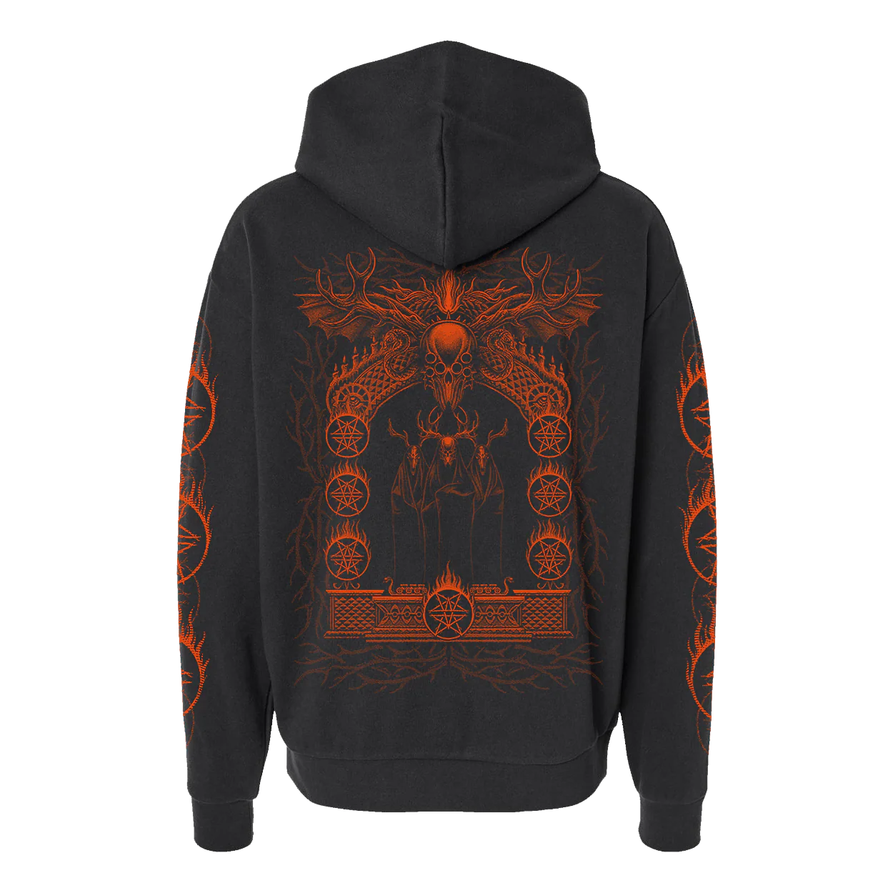 Flaming Cult Black Pullover - Image 2