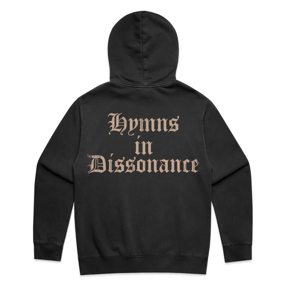 Hymns Faded Black Pullover - Image 2
