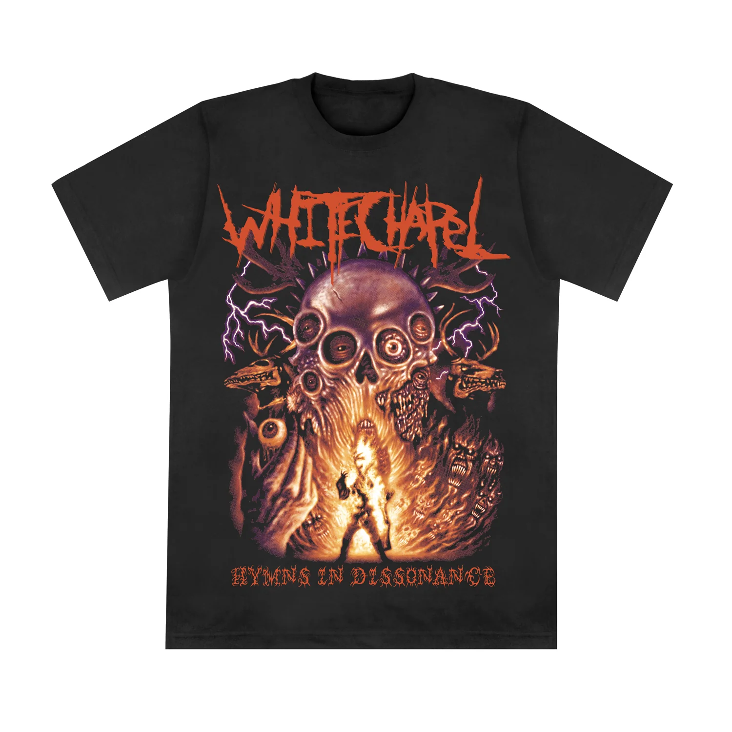 Retro Hymns Black T-Shirt