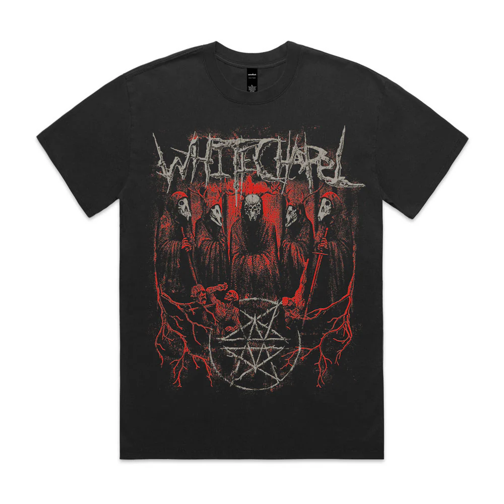 Shadowed Sin Faded Black T-Shirt